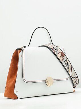 CROMIA LEATHER HANDBAG